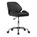 Kd Etagere Pearl Office Swivel Height Adjustable Task Chair, Black KD2660993